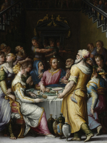 Giorgio Vasari - Marriage at Cana | Джорджо Вазари