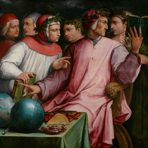 Giorgio Vasari - Six Tuscan Poets | Джорджо Вазари