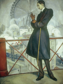 Diego Rivera - Portrait of Adolfo Best Maugard | Диего Ривера
