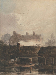 David Cox - Boat Building | Дэвид Кокс