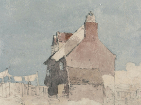 David Cox - Cottage at Northfleet, Kent | Дэвид Кокс David Cox - Cottage at Northfleet, Kent | Дэвид Кокс