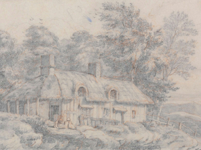David Cox - Cottage in Herefordshire | Дэвид Кокс