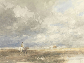 David Cox - Going to the Hayfield | Дэвид Кокс