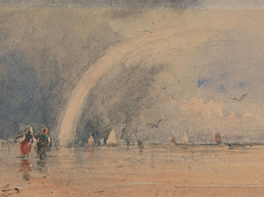 David Cox - Morecambe Sands | Дэвид Кокс