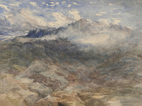 David Cox - Mountain Heights, Cader Idris | Дэвид Кокс