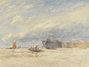 David Cox - On the Medway | Дэвид Кокс