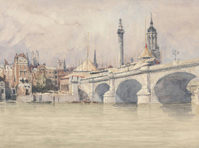 David Cox - The Opening of the New London Bridge | Дэвид Кокс