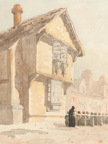 David Cox - The School Walk | Дэвид Кокс