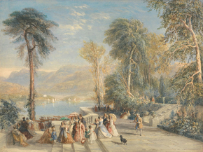 David Cox - Windermere During the Regatta | Дэвид Кокс