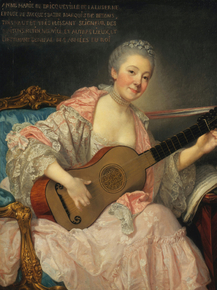 Jean-Baptiste Greuze - Anne-Marie de Bricqueville de Laluserne | Жан-Батист Грёз