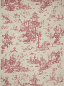 Jean Pillement - Panel, Furnishing Fabric | Жан-Батист Пильман Jean Pillement - Panel, Furnishing Fabric | Жан-Батист Пильман