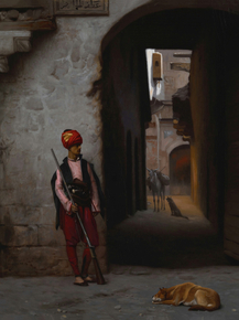 Jean-Leon Gerome - The Guard | Жан-Леон Жером Jean-Leon Gerome - The Guard | Жан-Леон Жером