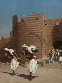Jean-Leon Gerome - The Runners of the Pasha | Жан-Леон Жером