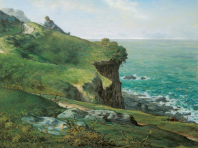 Jean-Francois Millet - Cliffs of Greville | Жан-Франсуа Милле