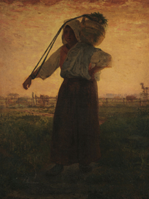 Jean-Francois Millet - Il ritorno dalla fattoria | Жан-Франсуа Милле