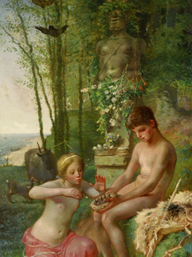 Jean-Francois Millet - Spring | Жан-Франсуа Милле
