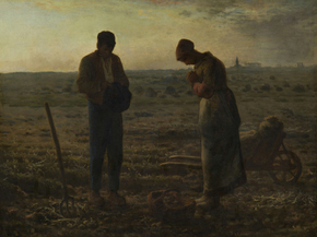 Jean-Francois Millet - The Angelus | Жан-Франсуа Милле