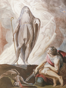 Johann Heinrich Fusely - Teiresias Foretells the Future to Odysseus | Иоганн Генрих Фюсли