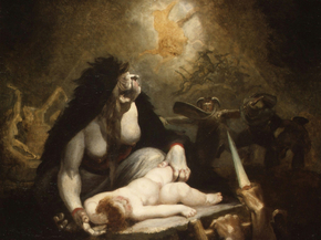 Johann Heinrich Fusely - The Night-Hag Visiting Lapland Witches | Иоганн Генрих Фюсли