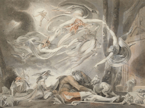 Johann Heinrich Fusely - The Shepherds Dream, 1786 | Иоганн Генрих Фюсли