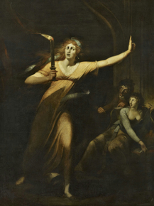 Johann Heinrich Fusely - The Sleepwalking Lady Macbeth | Иоганн Генрих Фюсли