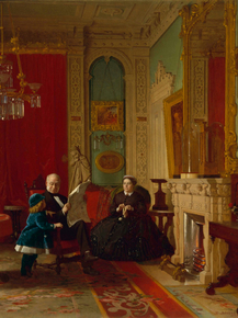 Eastman Johnson - Portraits. The Brown Family | Истмен Джонсон