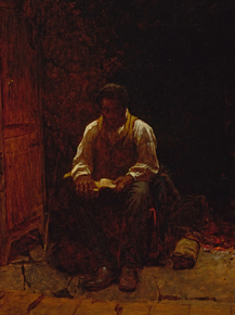 Eastman Johnson - The Lord Is My Shepherd | Истмен Джонсон