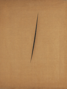 Lucio Fontana - Concetto spaziale, Attesa | Лучо Фонтана
