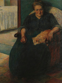 Umberto Boccioni - La signora Virginia | Умберто Боччони