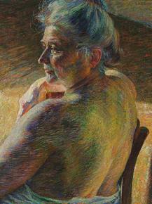 Umberto Boccioni - Nudo di spalle | Умберто Боччони