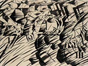 Umberto Boccioni - States of Mind Those Who Go | Умберто Боччони