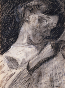 Umberto Boccioni - Young Woman Reading | Умберто Боччони