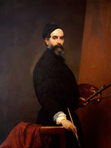 Francesco Hayez - Autoritratto a 57 anni di | Франческо Айец Francesco Hayez - Autoritratto a 57 anni di | Франческо Айец