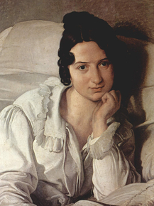 Francesco Hayez - Carolina Zucchi la malata | Франческо Айец Francesco Hayez - Carolina Zucchi la malata | Франческо Айец