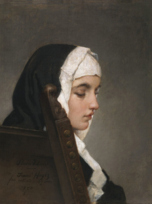 Francesco Hayez - Giovane monaca | Франческо Айец