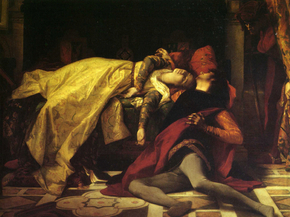 Alexandre Cabanel | Александр Кабанель - Смерть Франчески де Римини