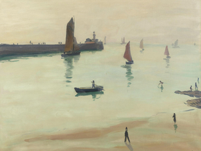 Albert Marquet | Альбер Марке - Ворота порта Ла Шом Albert Marquet | Альбер Марке - Ворота порта Ла Шом