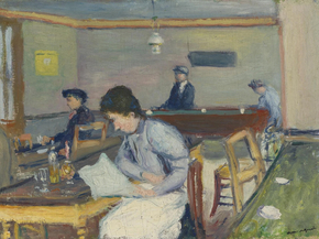 Albert Marquet | Альбер Марке - Деревенское кафе