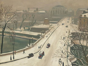 Albert Marquet | Альбер Марке - Мост Понт-Неф в снегу