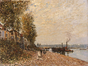 Alfred Sisley | Альфред Сислей - Буксир