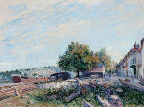 Alfred Sisley | Альфред Сислей - Святой Маммес, утро