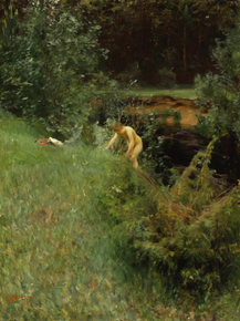 Anders Zorn | Андерс Цорн - Обнаженная на берегу