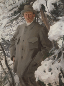 Anders Zorn | Андерс Цорн - Портрет художника Бруно Лильефорса