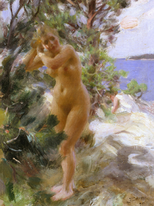 Anders Zorn | Андерс Цорн - После купания