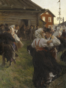 Anders Zorn | Андерс Цорн - Танец в Иванову ночь
