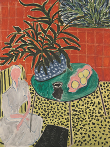 Henri Matisse - Interior with Black Fern, 1948 | Анри Матисс