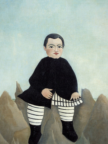 Henri Rousseau - Boy on the rocks, 1895 | Анри Руссо