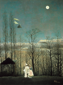 Henri Rousseau - A carnival evening | Анри Руссо
