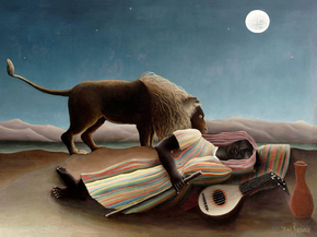 Henri Rousseau - The sleeping gypsy, 1897 | Анри Руссо Henri Rousseau - The sleeping gypsy, 1897 | Анри Руссо