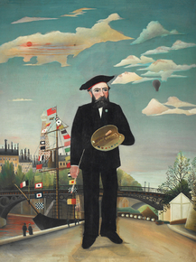 Henri Rousseau - Myself Portrait | Анри Руссо